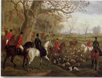unknow artist Classical hunting fox, Equestrian and Beautiful Horses, 202. oil painting image